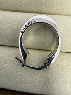 シャネル CHANEL フープピアス シルバー925 片耳用のサムネイル