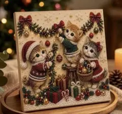 パールアートクリスマス　　　 作成キット 30✗30