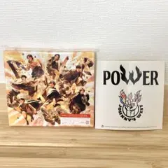 【ステッカー付】ジャニーズWEST POWER 初回盤A