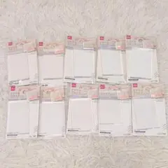 ダイソー アクリルブロック 小 10個 スタンプ台 写真立て 推し活 結婚式