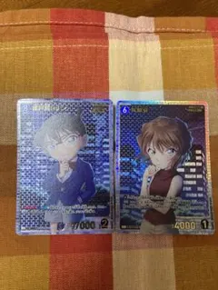 灰原哀 江戸川コナン srp 2枚セット　名探偵コナン TCG