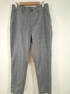 【Мサイズ】モノマート テーパードパンツ グレー
