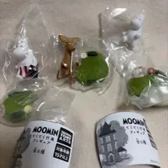 ムーミン てくてく行進フィギュア ママ、スニフ、ムーミン