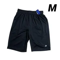 新品　アクアチタン ファイテン（phiten）ハーフパンツ　メッシュ　黒　Mのサムネイル