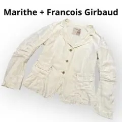 【美品】マリテ+フランソワ・ジルボー ショート テーラードジャケッジャケット