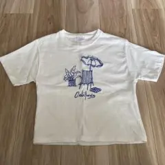 ZARA KIDS コットン100 しっかり生地のTシャツ　140のサムネイル