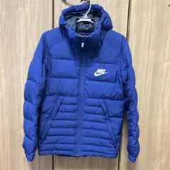 Nike フード付きダウンジャケット S ネイビー