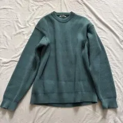 エ*7様 オーラリー WOOL CAVARLY ツイルラミネイトハンティングブル