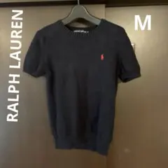 Ralph Lauren 半袖コットンニット　M