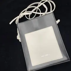 【新品】 モノコムサ MONO COMME CA スクエア ミニポシェットのサムネイル