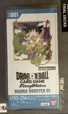 ドラゴンボール マンガブースター01 テープ付き未開封ボックス 1BOX