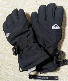 QUIKSILVER ブラック スノーボードスノボースキー用グローブ