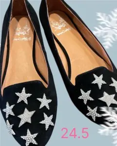 美品❤️JEFFREY CAMBELL ブラック スエード フラットシューズ