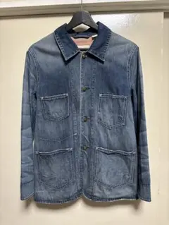 Levi's デニムカバーオール リーバイスSサイズ　デニムジャケット　Gジャン