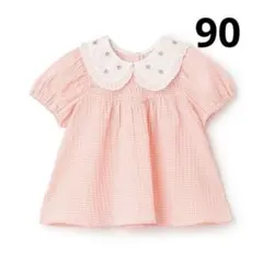 【タグ付き新品未使用】petitmain チュニック 90
