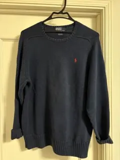 Polo by Ralph Lauren ネイビー セーター L