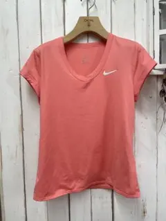 Nike Dri-FIT ピンク Tシャツ Lサイズ