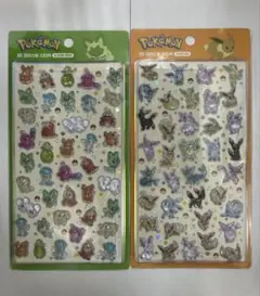 【正規品】韓国限定　ポケモン　シール　2種セット