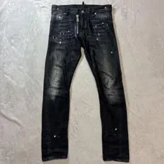 DSQUARED2 SKATER JEANS BLACK ディースクエアード