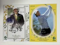 EPOCH JLPGA 女子プロゴルフ 桑木志帆 2025 直筆サインカード - メルカリ