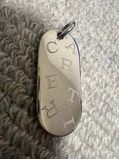 Cartier カルティエ　ネックレス　チャームキーリング ドッグタグ型のサムネイル