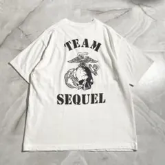 A19470 極美品 シークエル 25SS イーグルアンカースカルロゴT 白Lのサムネイル