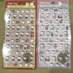 正規品　ボンボンドロップシール　サンリオミニ　キティ2種セット