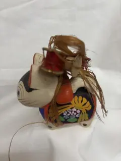 ヴィンテージ☆レトロ☆伝統工芸品 お顔が可愛い過ぎる張子の犬 - メルカリ
