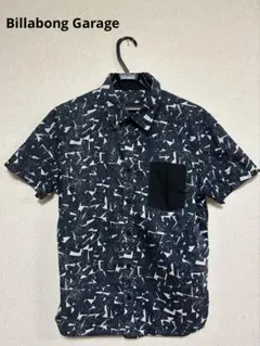 【美品】Billabong Garage 総柄アロハシャツ 半袖シャツ Lのサムネイル