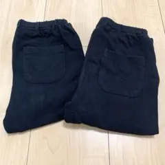 ユニクロ レギンスパンツ 黒 120cm 2点セット