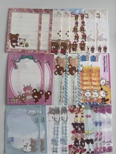 リラックマ センチメンタルサーカス等　バラメモ　36枚　平成レトロ