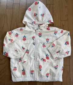 ザラキッズ❤︎ZARA kids❤︎ウィンドブレーカー チューリップ柄110サイズのサムネイル