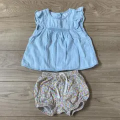 baby gap デニム　パンツ　セット