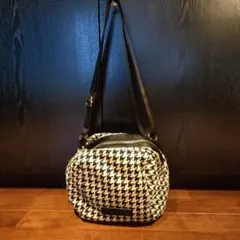 千鳥格子柄 ショルダーバッグ