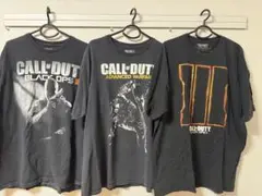 【3枚セット】Call of Duty Tシャツ XL