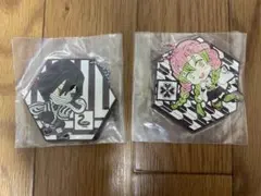 非売品　鬼滅の刃 　伊黒小芭内 　甘露寺蜜璃　ラバーキーホルダー