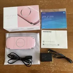 【動作確認済】PSP-3000 本体 ピンク 8GB×2 メモカ付き 充電器有
