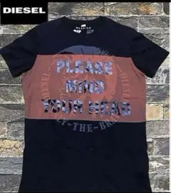 DIESEL ブレイブマンロゴ‼️ ビックプリント TEE‼️