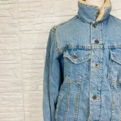 ZARA MAN デニムジャケット　裏地ボア　S