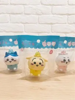 ちいかわソフビインテリアマスコット　ハチワレ　うさぎ　フィギュアセット
