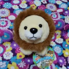 動物園ふれんず マスコット ライオン ぬいぐるみ⑦のサムネイル