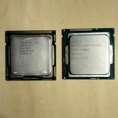 処分セール PC CPU Core i7-860 i3-4170 2個セット