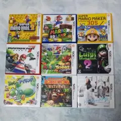 ニンテンドー3DSソフトセット 14本まとめ売り