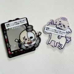 ちいかわ　トレーディングミラーステッカー　てんしあくま　まじかる　ラッコ　シール