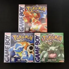 2025年最新】gb ポケットモンスター赤 緑 青の人気アイテム - メルカリ