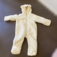 baby GAP ベージュロンパース 3-6ヶ月