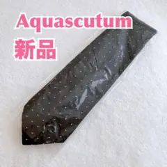【新品】Aquascutum アクアスキュータム メンズシルクネクタイ　ビジネス