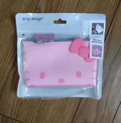 p+g design ハローキティ NUU-small シリコンポーチ ピンク