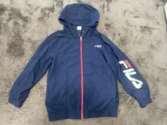 FILA フード付きジャケット XL (14/16) ネイビーのサムネイル