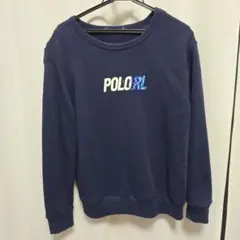 POLO RL ネイビー クルーネック トレーナーのサムネイル